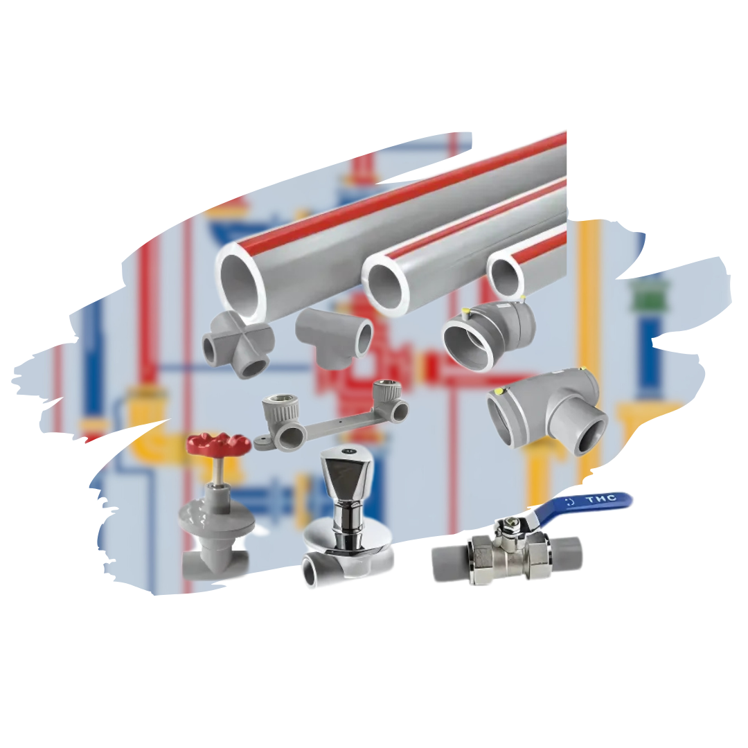 Tuberías y fittings de PPR para uniones por hidrofusión